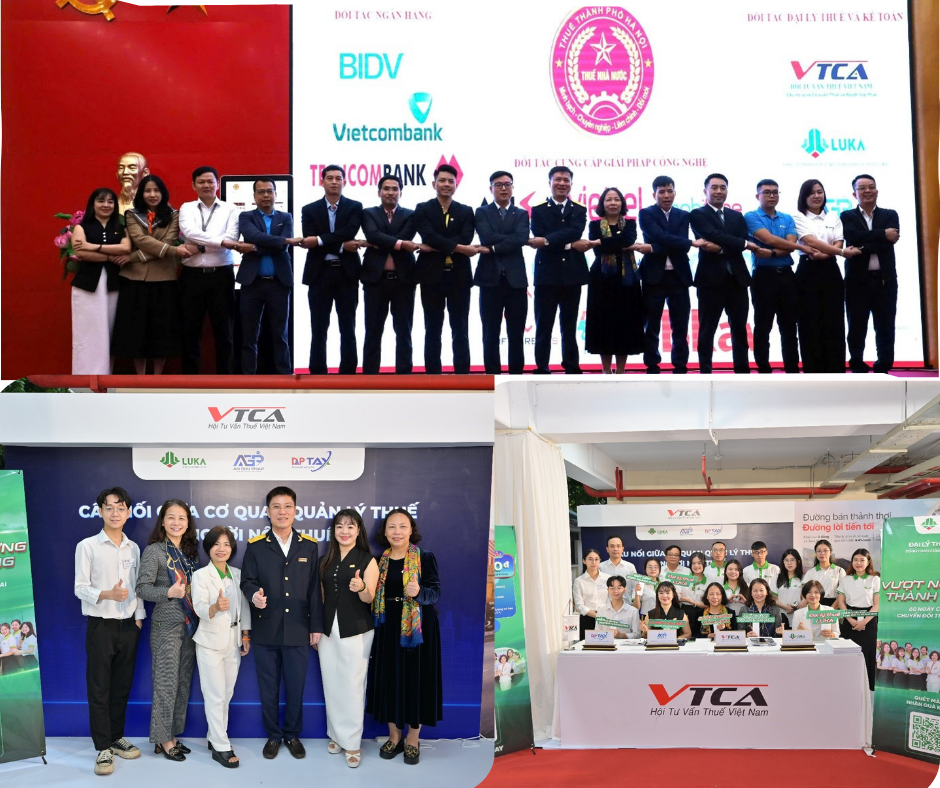 VTCA và các đại lý thuế đồng hành cùng Thuế Hà Nội hỗ trợ hộ kinh doanh